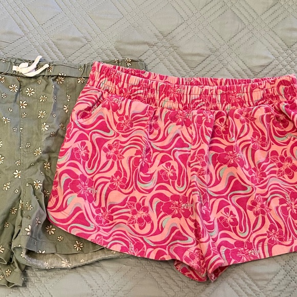 WONDER NATION Girl’s Shorts, BUNDLE of Two, Size XXL (18) - Picture 1 of 13